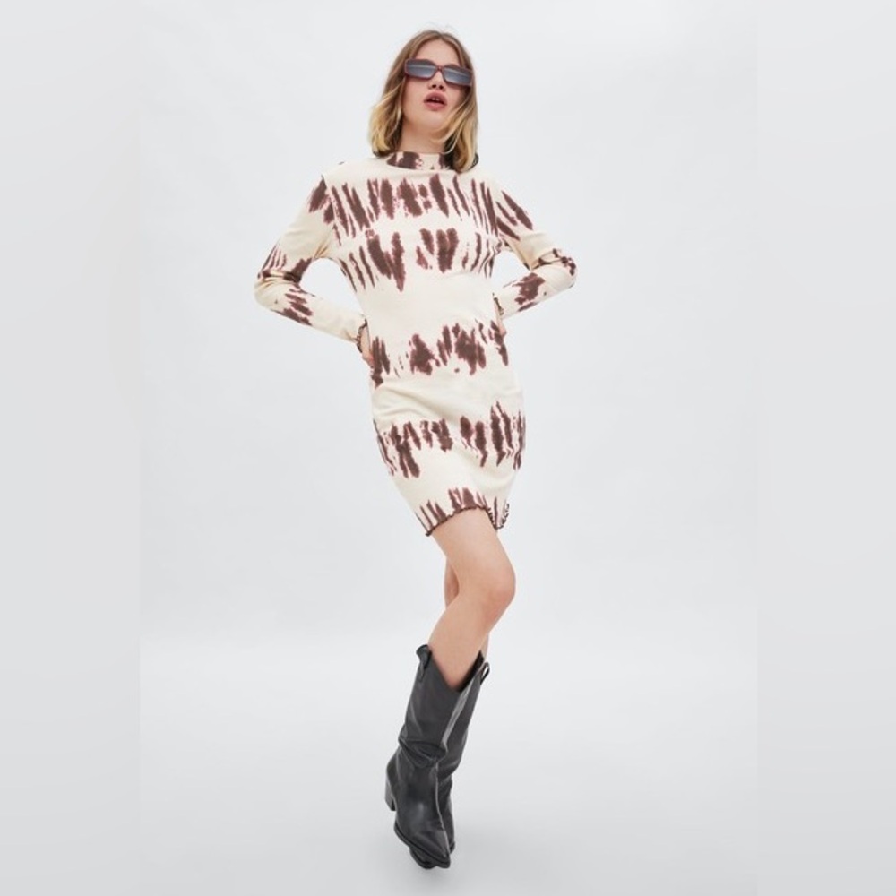 Zara tie-die dress